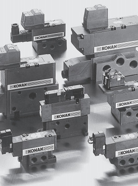 KONAN甲南电机414H604C-BA1止回阀380-3075L-10A-AC100  3/8 空気