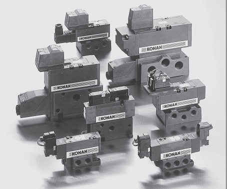 KONAN甲南电机414H604C-BA1止回阀380-3075L-10A-AC100  3/8 空気