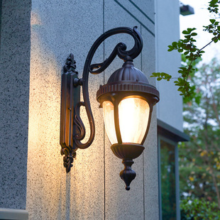 户外防水墙壁院子别墅大门口家用led新农村3米220v中式 壁灯