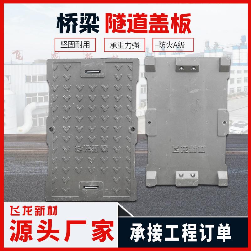 桥梁隧道盖板防火复合树脂电缆沟盖板高架高速路发光盖板