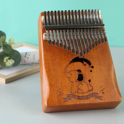 高档指琴卡林巴琴m21音电箱17音水手指琴k拇al晶iba便携易学乐器