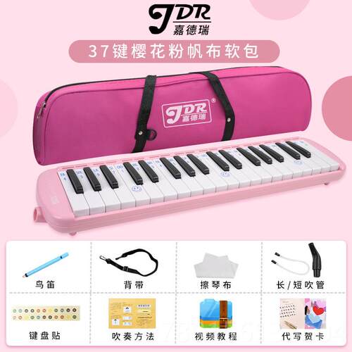 高档嘉德幼瑞口风琴32键37键小学生奏初吹学者专业演级管乐器儿童