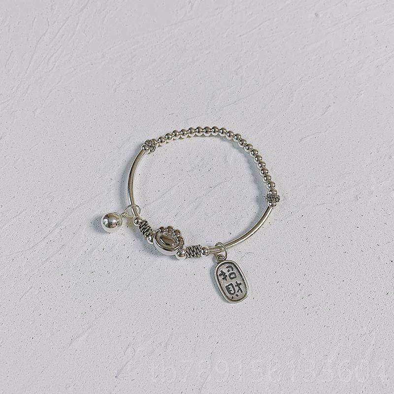 高档一招十七手 作 原设计 s925银财纳福萌爪爪 纯银弹力绳创手镯,饰品/流行首饰/时尚饰品新,手链,淘宝优惠券,粉丝福利购,淘宝优惠卷