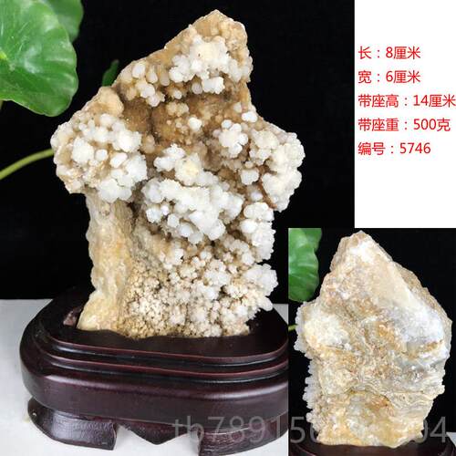 高档天然晶文石矿石钟乳水原石客厅博古架饰办公室样板房装石奇石
