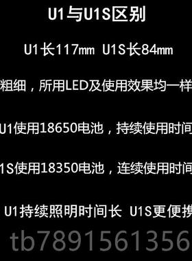 高档JAXAN 6U1 35nm紫光紫外线UVM验假钞灯荧光剂琥珀测防伪检手