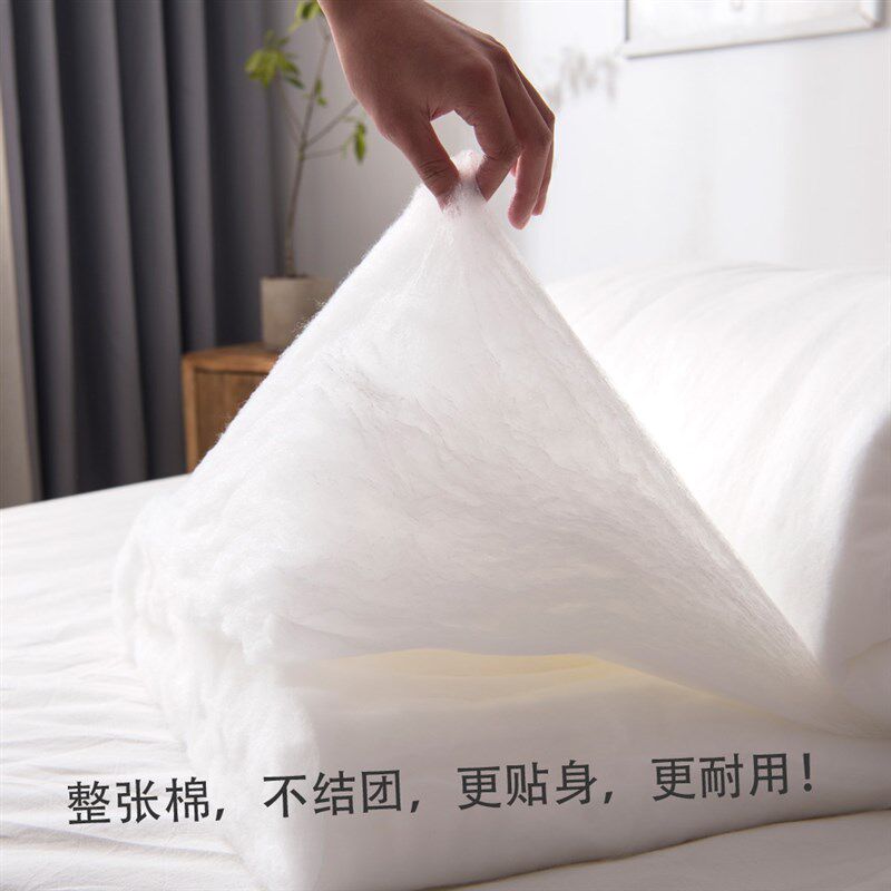 冬被加厚保暖8宾馆棉被子被套1.5单J双人全棉12斤被芯10斤