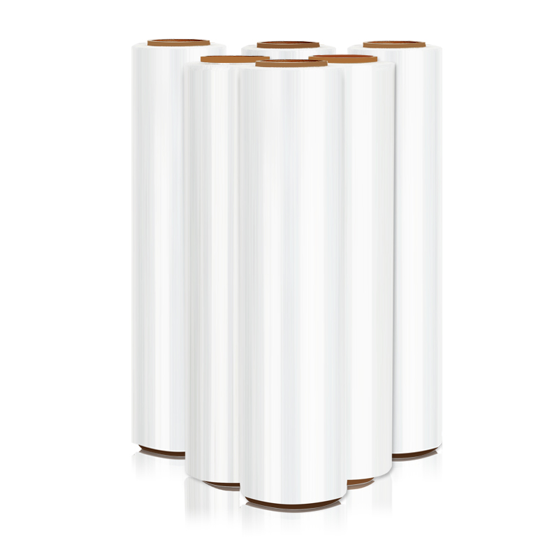 pe缠绕膜50cm宽o拉伸膜塑料薄膜包装膜工业用保鲜膜大卷打包膜围