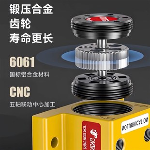 60下料仓振荡器涡轮震动器 48M 气动振动器GT8