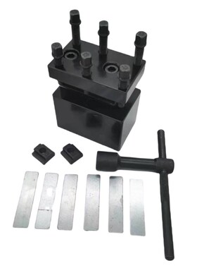 单/双排排刀架工字型刀架 排刀板D用固定刀架数控车床配件装刀装