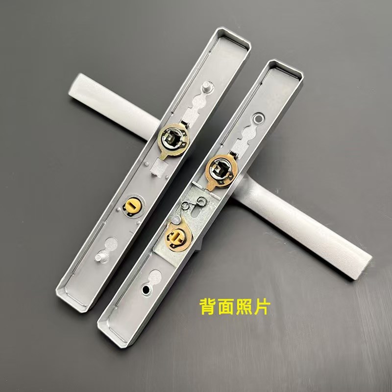 极窄门锁厕所门把手手柄铝合金门浴室门锁极窄边玻璃W门卫生间门