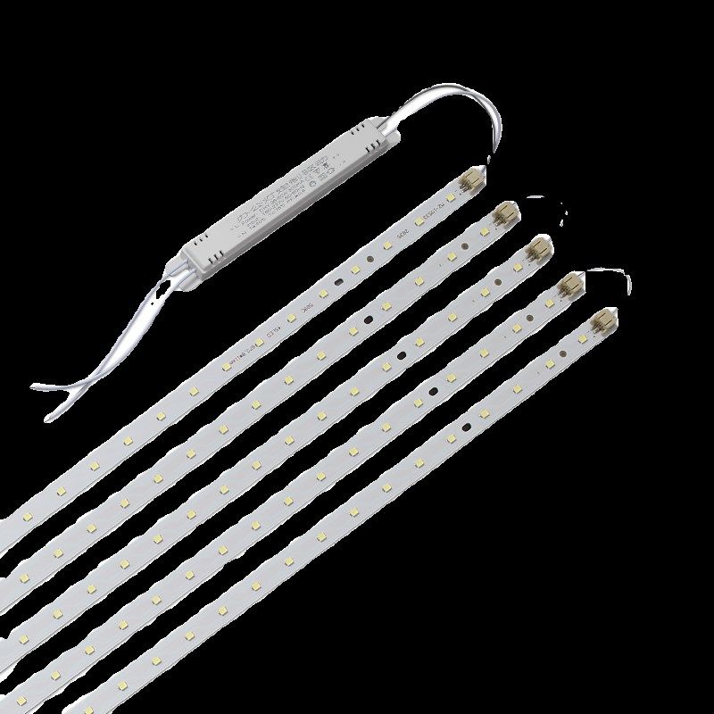 LED办公灯e条1.2米0.9m办公室灯配件长条11宽吊线灯铝基板贴片光