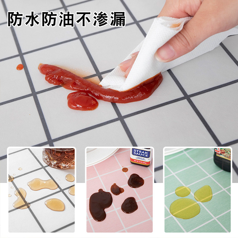 幼儿园桌布套防i水防油免洗长方形防滑茶几桌罩小学生课桌桌套布