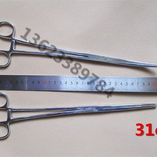 不锈钢止血钳大号止血钳血管钳宠物动物J拨耳毛钳钓鱼钳拔罐钳子