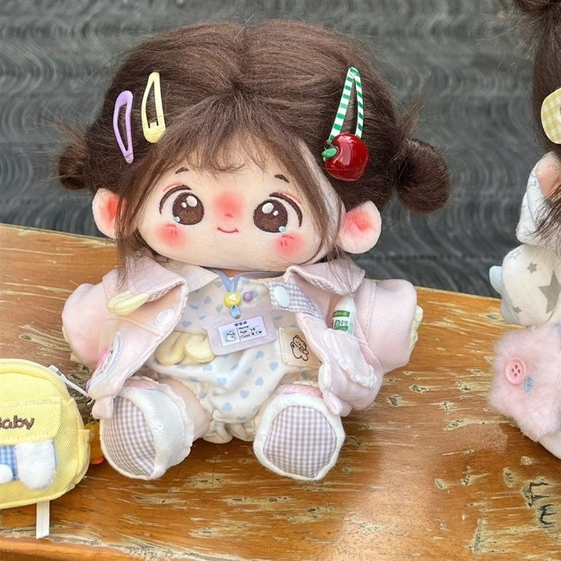 和鱼一起看星星20cmp兔芽幼幼园棉花娃娃娃衣套装可爱玩偶换,模玩/动漫/周边/娃圈三坑/桌游,棉花娃娃/毛绒玩具娃衣,淘宝优惠券,粉丝福利购,淘宝优惠卷