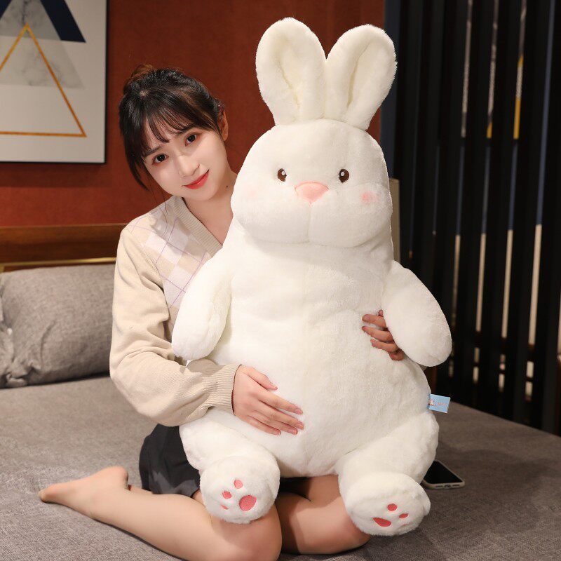 兔子玩偶毛c绒玩具睡觉抱枕女生床上大白兔公仔布娃娃儿童生日礼