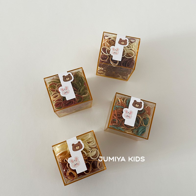 200根婴儿发圈一次性小号不伤A发宝宝橡皮筋儿童高弹力扎头发发绳