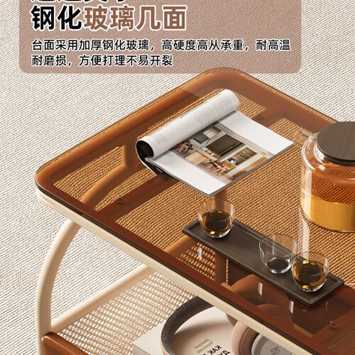 移动边几小推车零食置物架沙发边几客厅边柜卧室床头柜Z床边收纳