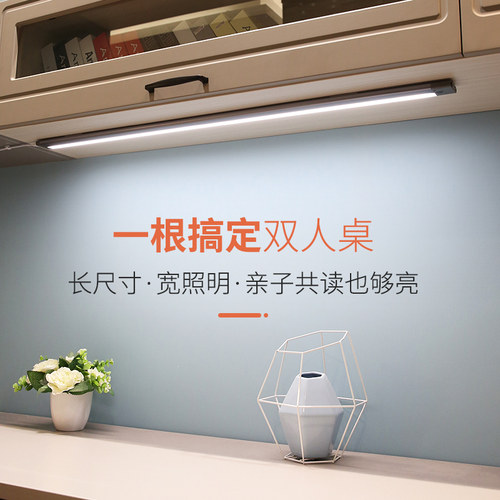 led台灯护眼灯i家用220v插电式长条学习专用阅读灯管书桌吸顶灯条
