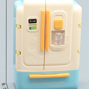 儿童电冰箱食g玩玩具喷雾过家家厨房男女孩宝宝雪糕柜小家电器礼