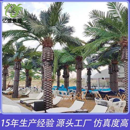 仿真海藻树 户外景区水上乐园人造假大树造景装饰 仿生海枣树