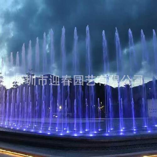 音乐喷泉设备 人工湖旅游景区旱地喷泉 湖面漂浮喷泉水景工程厂家