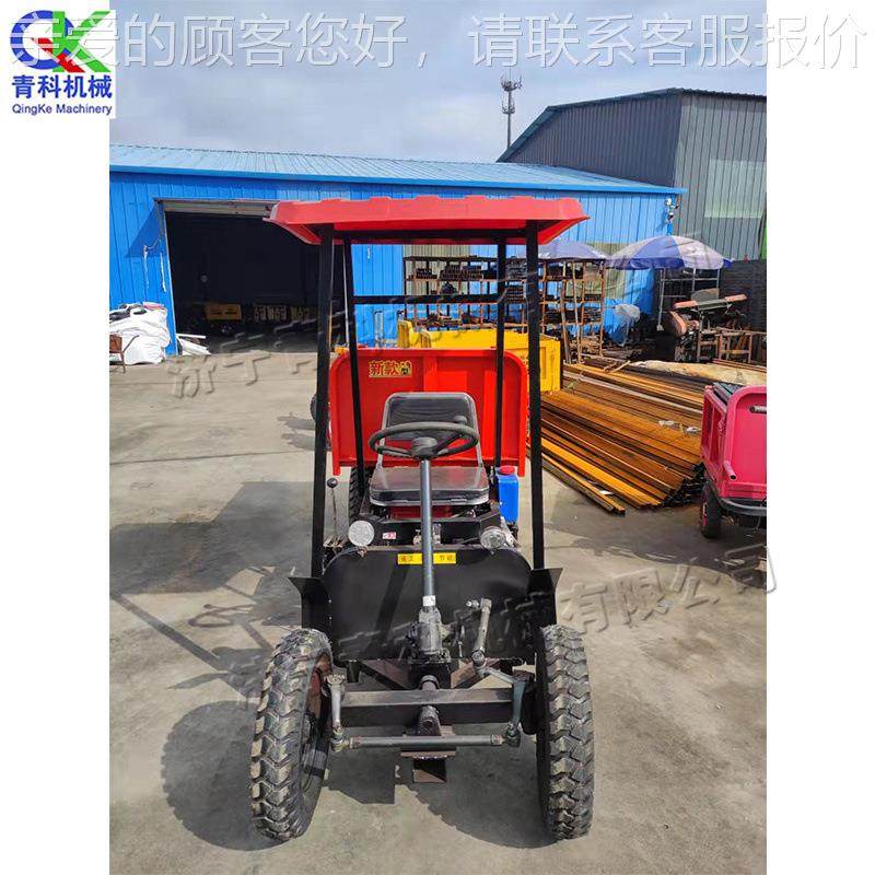 道路施工小型拉电四轮车座驾式工运输车自地走动式矿用常规拉煤石