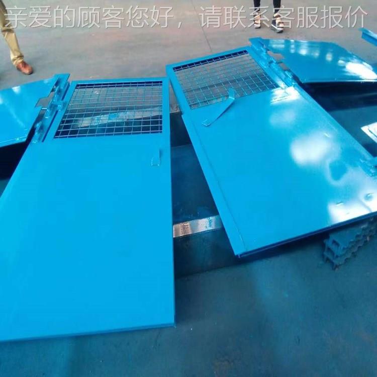 井下炸库硐室用抗冲击药波活门矿用 斜井防爆 抗冲击波门密闭门