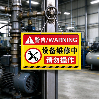 【新款特惠】禁止合闸磁性警示牌