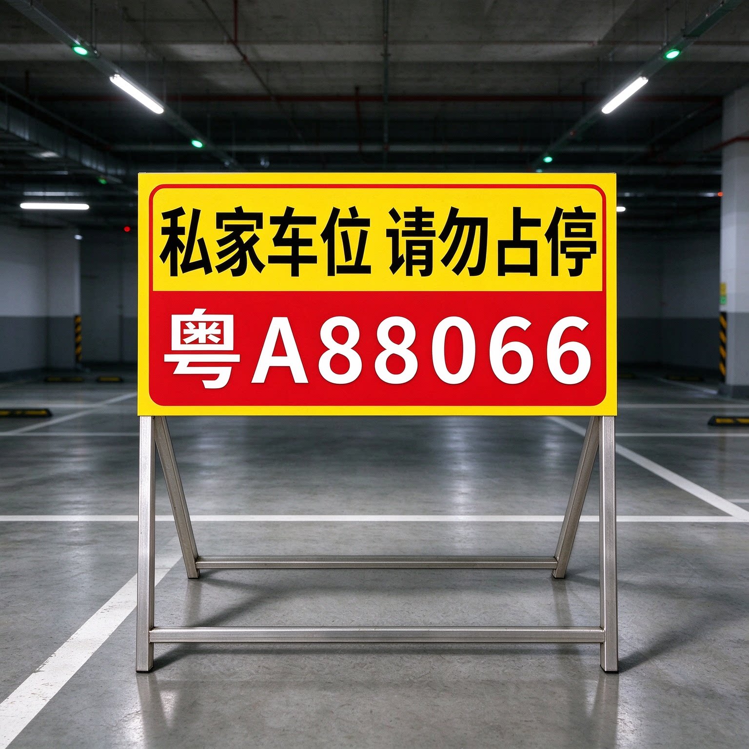 【多件优惠】禁止停车告示牌