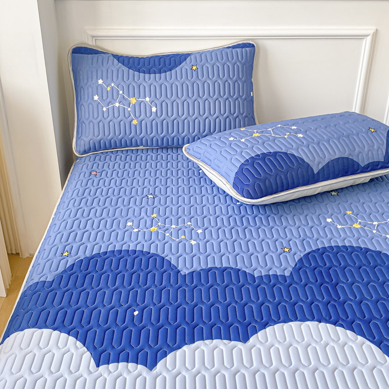2023新款冰丝乳胶凉席床笠款三件套单件夏季天儿童可水洗床罩凉垫,床上用品,乳胶席,淘宝优惠券,粉丝福利购,淘宝优惠卷