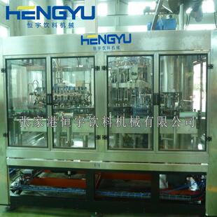 生产厂家啤酒灌装机PET玻璃瓶易拉罐啤酒灌装l设备精酿啤酒灌装机