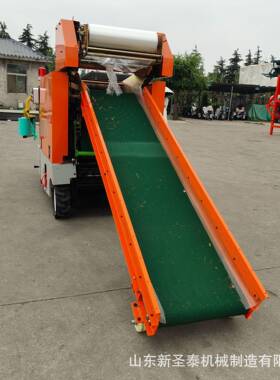 2025高配plus皮带款打捆包膜机不漏料的打包机55型青储打包机