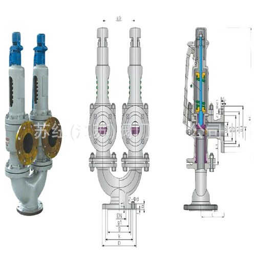 SA38YSA37HA43H双联式安_全阀_铸钢法兰_双联安_全阀