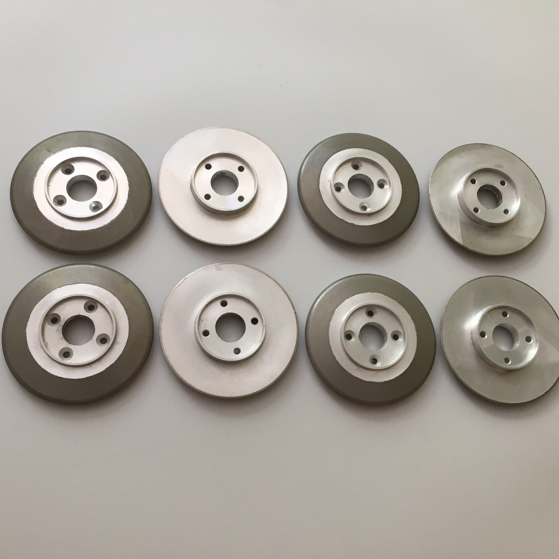 出口铝材碟形砂轮不锈钢铝轮表面镀砂颗粒均匀耐磨