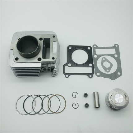 摩托车配件建设天剑YBR125套缸 发动机JYM125气缸活塞环组合