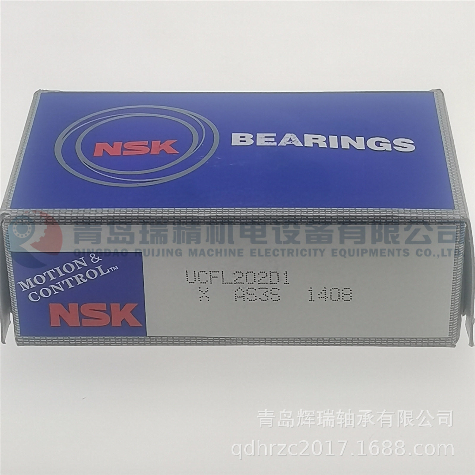 N-S-K 菱形带座轴承单元 UCFL202D1 轴承UC202D1 + 轴承座FL204