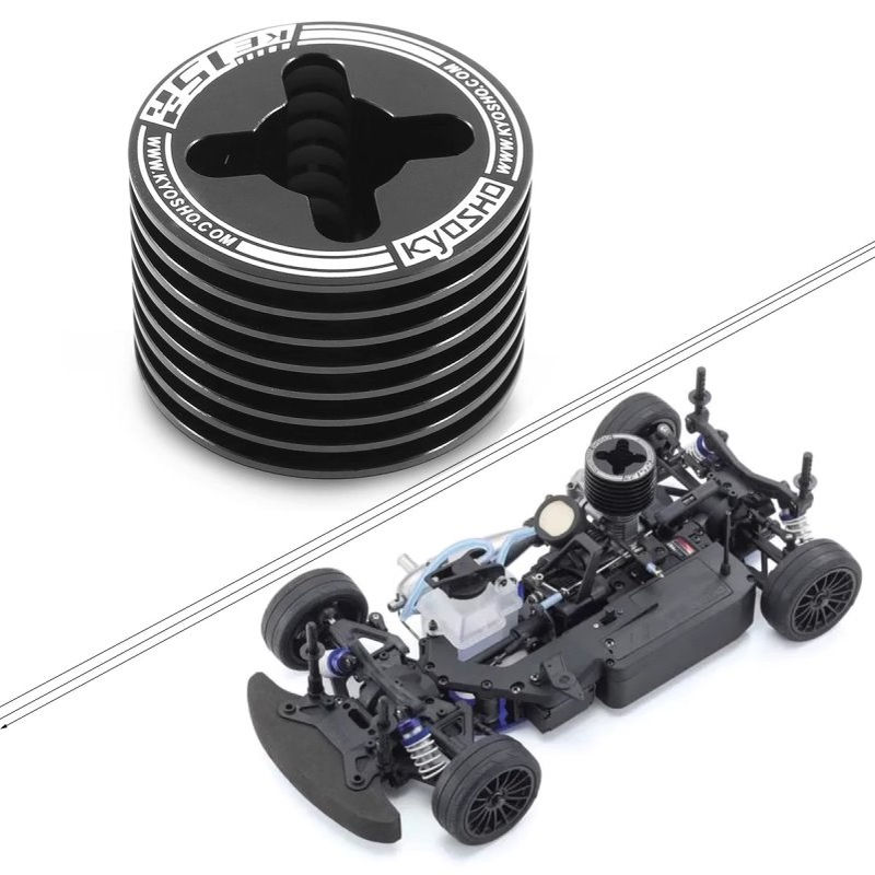 kyosho京商新款FW06平跑遥控车发动机 引擎 发动机 散热器 74033