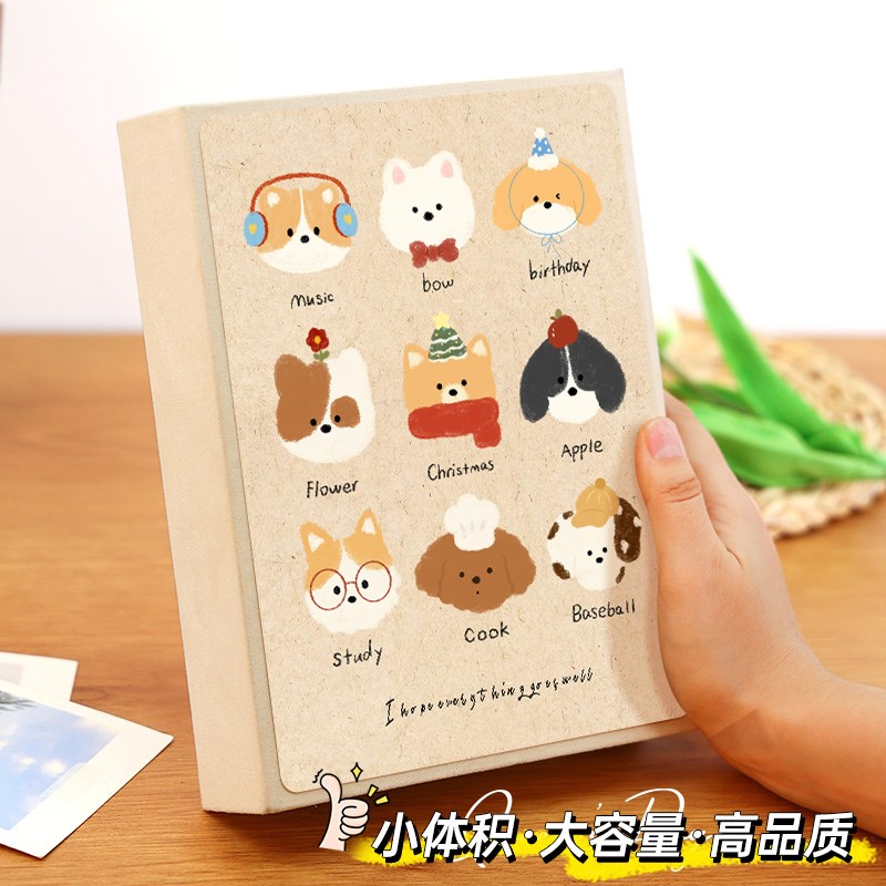 相册本纪念册家庭大容量情侣宝宝照片拍立得345寸6寸78六收纳影集