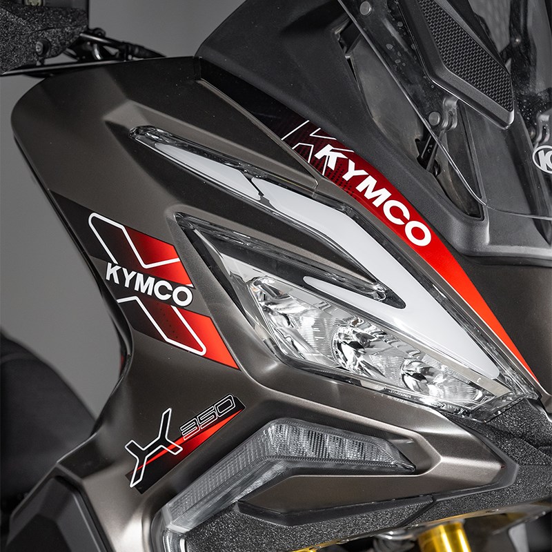 适用25款光阳赛艇X350拉花贴纸车身版画装饰贴膜摩托车膜改装配件