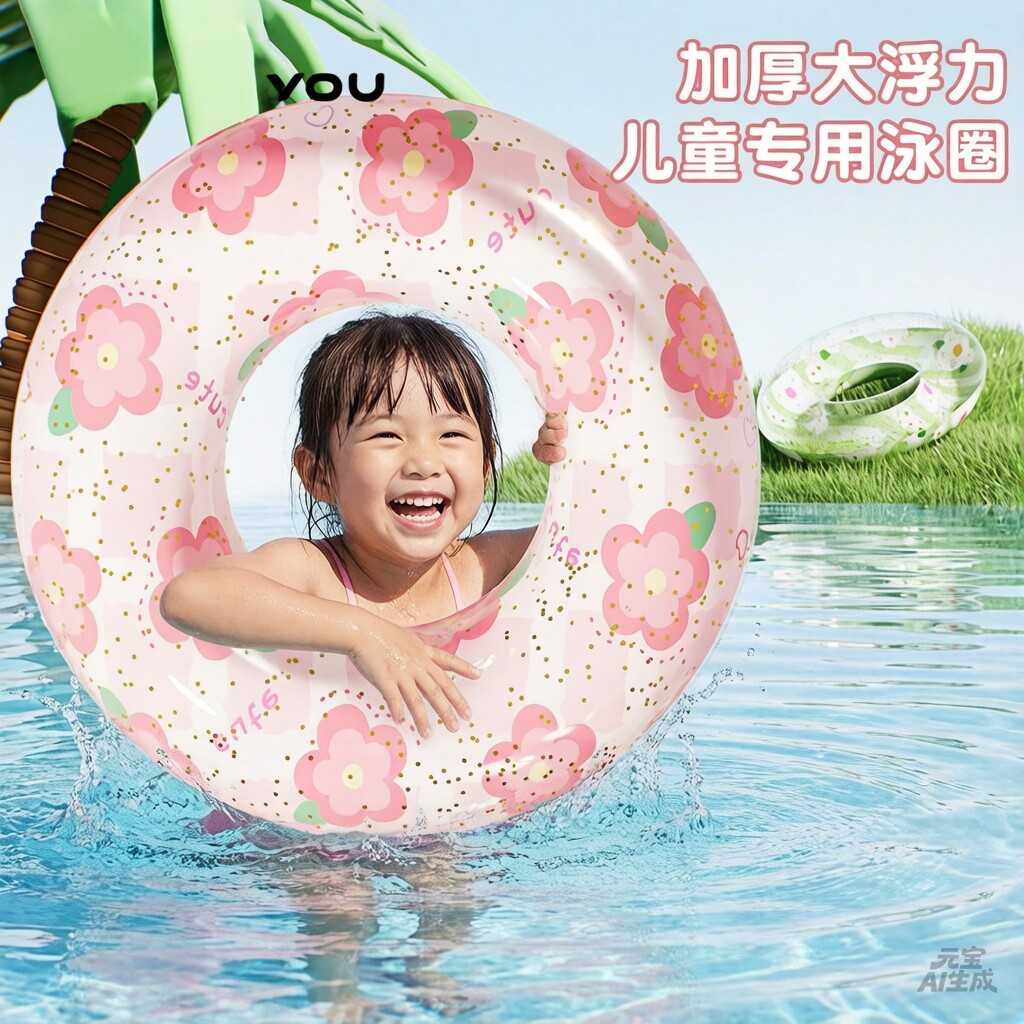 德国儿童游泳圈加厚款救生圈