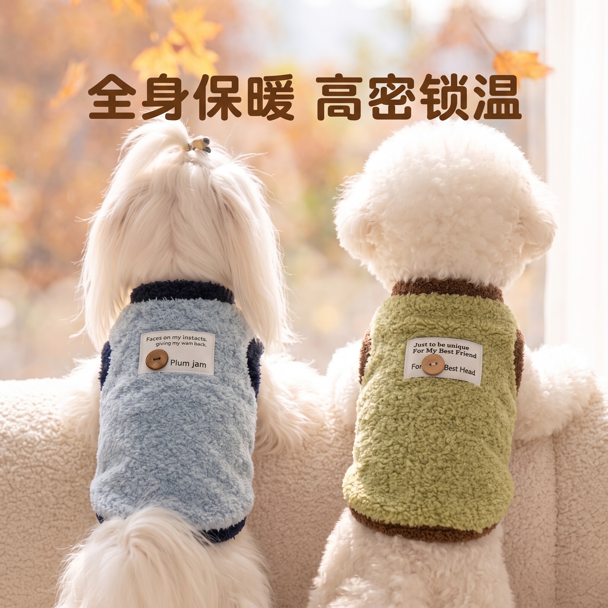 狗狗衣服2026新款秋冬小型犬宠物幼犬柯基法斗高颜值博美洋气比熊