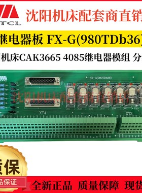 精选继电器板模块 模组FX-G(980TDb36)沈阳机床分线器CAK3665