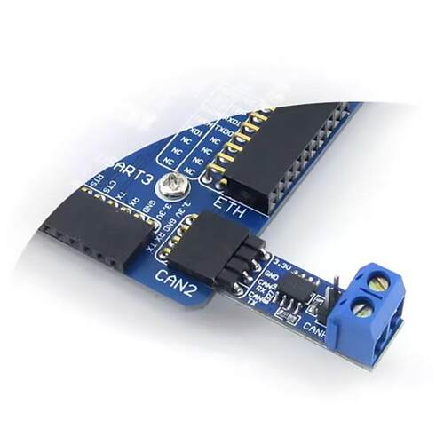 SN65HVD230 CAN Board总线模块 3.3V通信模块CAN总线收发器开发板