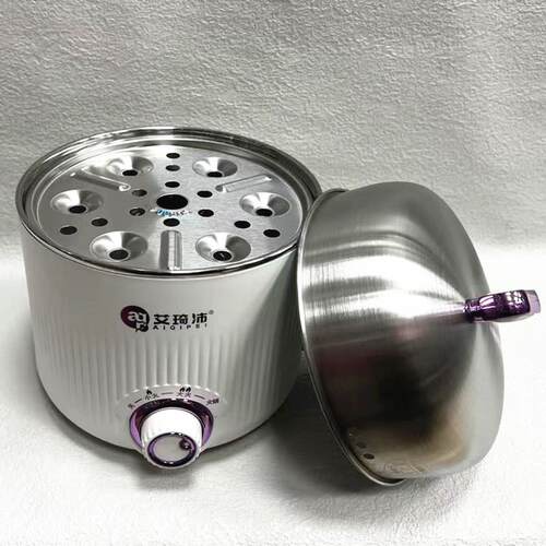 艾琦沛1.8L电煮锅/小火锅304不锈钢多用煮锅宿舍学生锅电饭锅600W