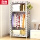 单人简易衣柜出租房用宿舍小挂衣橱家用卧室布衣柜简约现代经济型