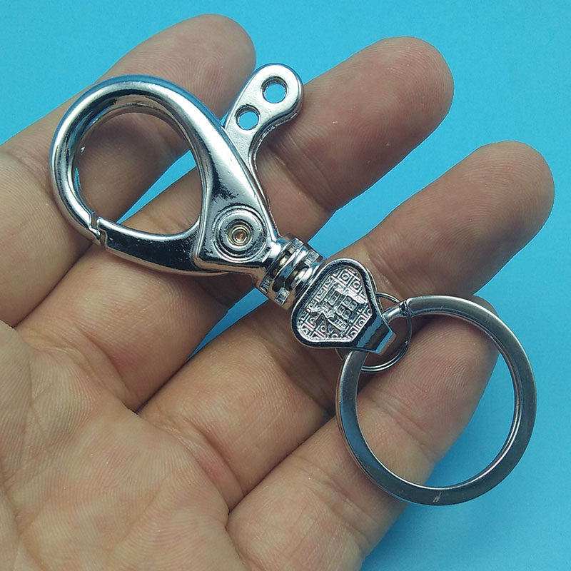 合金不生锈金属腰挂钥匙扣 男女随身钥匙圈 大狗扣结实耐用包邮图片