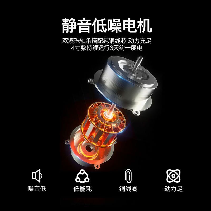 卫生间排气扇换气扇圆形墙壁抽风机厨房卧室家用排风扇强力非静音