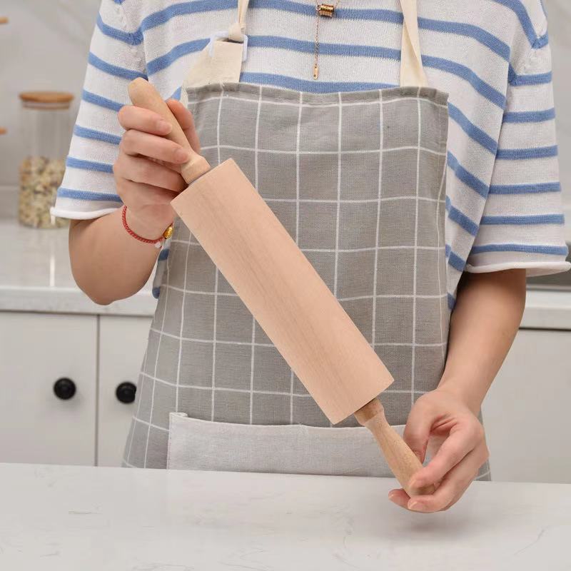 实木小号擀面杖家用滚轴压面擀棍饺子阿胶糕模具压实烘焙工具包邮