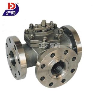 Q44F T形碳钢不锈钢三通软密封球阀 L形三通管道硬密封球阀Q45F