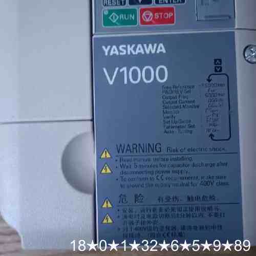 变频器V1000系列CIMR-VB4A0002BBA